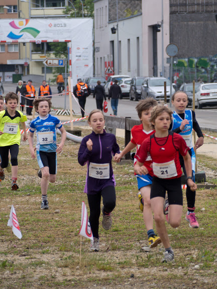 20130602_Biennathlon_Kids_026.jpg - Kids Biennathlon - Simon unterwegs als zweiter der M10-11