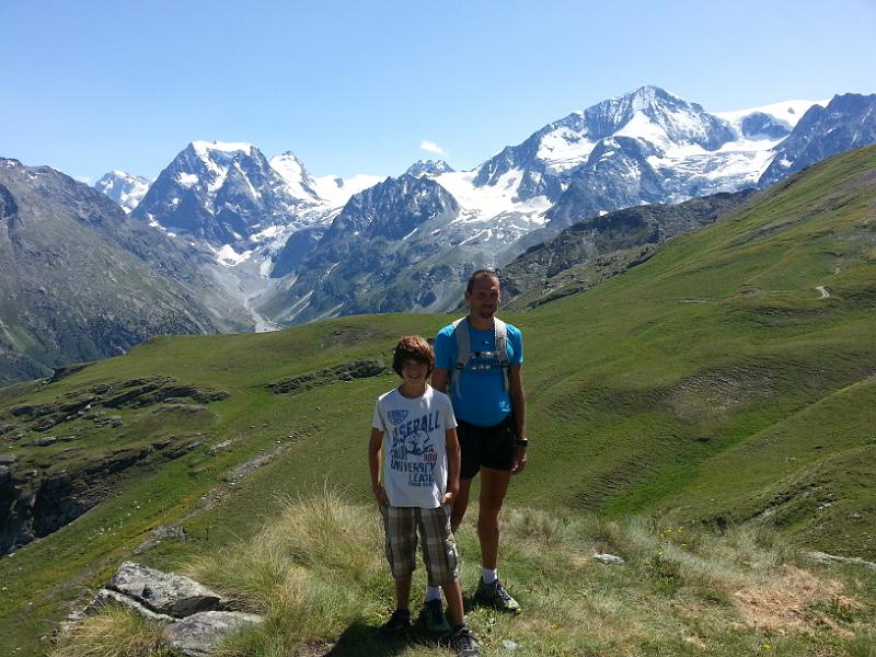 20130802_145405.jpg - 2.8.Wanderung Lac Bleu - Cabane des Aiguilles Rouge 2810m  - Remointse de Pra Gra - Arolla