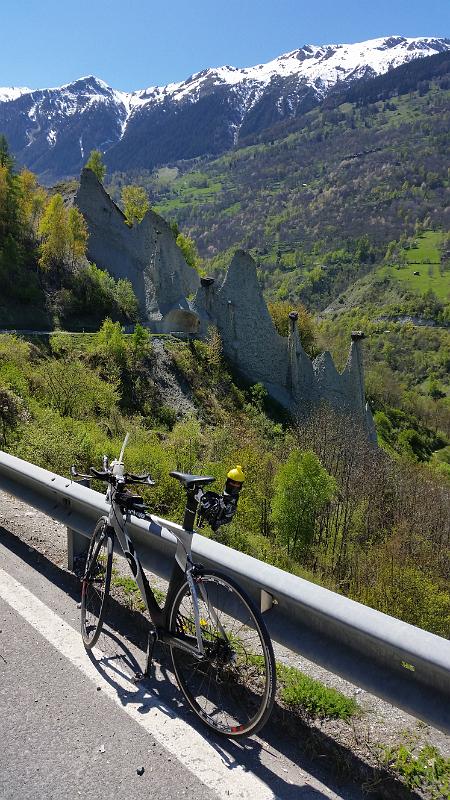 20160504_145354.jpg - 4.5. Radtrainings ins Val d'Hérens - Pyramides d'Euseigne