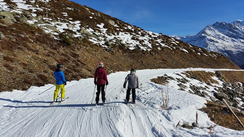 20160101_124339.jpg - 1.1. Skifahren im Grimentz bei Wenig Schnee (Tele Mont Noble geschlossen)