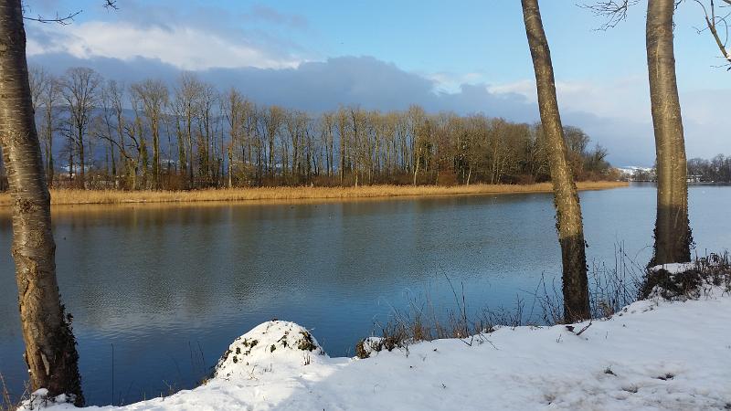 20160116_151051.jpg - 16.1. Häftli im Büren bei langem Lauf - leider gab es nun auch im Flachland Schnee